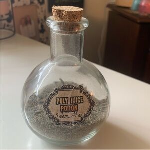 Glass Potion Bottle with Cork Stopper